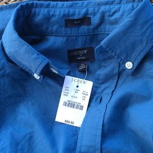 J Crew Slim Tonal Oxford Shirt